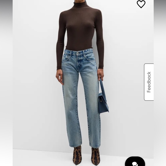 Moussy Vintage Joelton Jeans - Light Blue - Picture 5 of 9